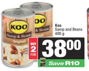 Koo Samp & Beans-For 2 x 400g
