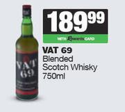 Vat 69 Blended Scotch Whisky-750ml