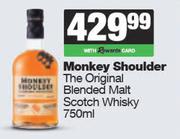 Monkey Shoulder The Original Blended Malt Scotch Whisky-750ml