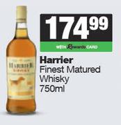 Harrier Finest Matured Whisky-750ml