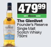 The Glenlivet Founder's Reserve Single Malt Scotch Whisky-750ml