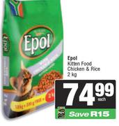 Epol Kitten Food (Chicken & Rice)-2kg