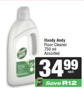 Handy Andy Floor Clear Assorted-750ml