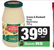 Crosse & Blackwell Tangy Mayonnaise-750g