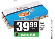 Spar Large Eggs-18s