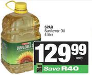 Spar Sunflower Oil-4L
