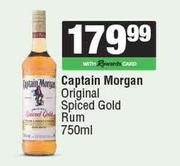 Captain Morgan Original Spiced Gold Rum-750ml