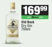 Old Buck Dry Gin-750ml