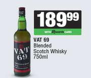 Vat 69 Blended Scotch Whisky-750ml