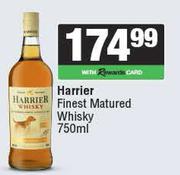 Harrier Finest Matured Whisky-750ml