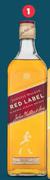 Johnnie Walker Red Label Blended Scotch Whisky-750ml