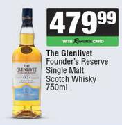 The Glenlivet Founder's Reserve Single Malt Scotch Whisky-750ml