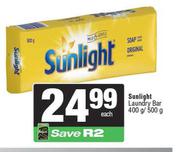 Sunlight Laundry Bar-400g/500g