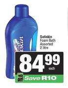 Satiskin Foam Bath Assorted-2L