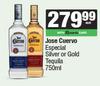 Jose Cuervo Especial Silver Or Gold Tequila-750ml