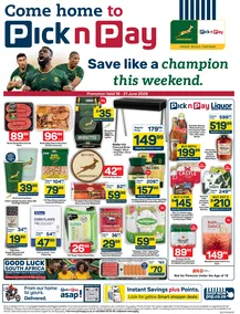 Pick n Pay : Save Like A Champion This Weekend (18 June - 21 June 2026)