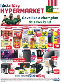 Pick n Pay Hypermarket : Save Like A Champion This Weekend (18 June - 21 June 2026)
