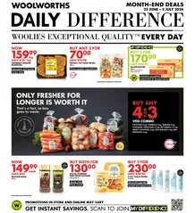 Woolworths Western Cape & Eastern Cape : Daily Difference (22 June - 05 July 2026)