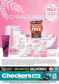 Checkers Western Cape : Gynaguard Promotion (22 June - 28 June 2026)