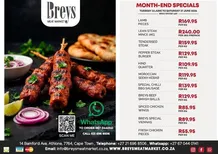 Breys Meat Market : Specials (23 June - 27 June 2026)