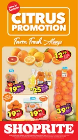 Shoprite KwaZulu-Natal : Citrus Savings (22 June - 05 July 2026)