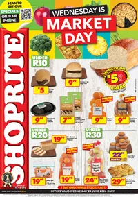 Shoprite Gauteng, Mpumalanga, North West & Limpopo : Wednesday Is Market Day (24 June 2026 Only)