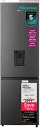 Hisense 263L Metallic Fridge/Freezer H370BIT-WD 10278367