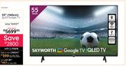Skyworth 55" (140cm) QLED Google TV 10303611