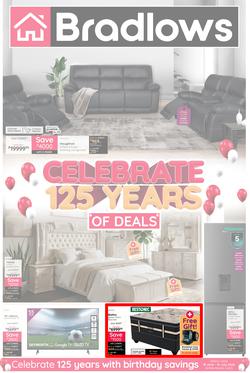 Bradlows : Celebrate 125 Years Of Deals (18 June - 15 July 2026), page 1