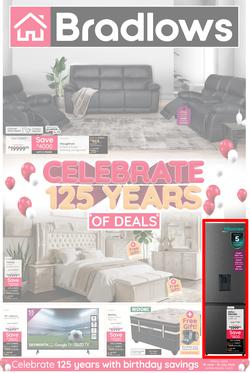 Bradlows : Celebrate 125 Years Of Deals (18 June - 15 July 2026), page 1