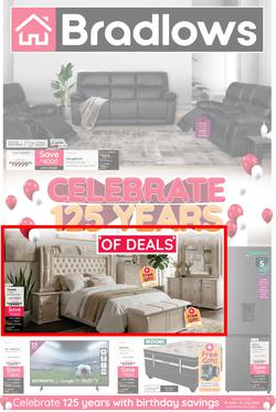 Bradlows : Celebrate 125 Years Of Deals (18 June - 15 July 2026), page 1