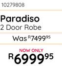 Paradiso 2 Door Robe 10279808
