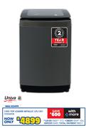 Univa 12Kg Top Loader Metallic Washing Machine UTL1201 10306008