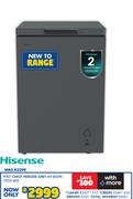 Hisense 97L Chest Freezer (Grey) H135CFS 10321403