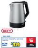 Defy Stainless Steel Kettle WKS100JS 10301350
