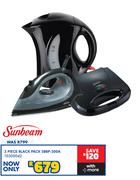 Sunbeam 3 Piece Black Pack SBBP-300A 10300042