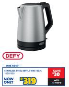 Defy Stainless Steel Kettle WKS100JS 10301350