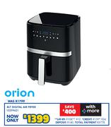 Orion 8L Digital Air Fryer 10299621