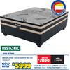 Restonic Dream Zone 152cm Queen Bed Set 10303479