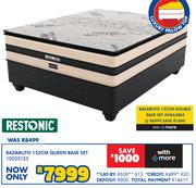 Restonic Bazaruto 137cm Double Base Set 