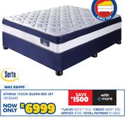 Serta Athena 152cm Queen Bed Set 10132433