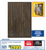Jackson 3 Door 2 Drawer Robe 10281114