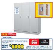 Heritage 3 Door Built In Cupboard 10094899 Free Assembly & Instllation