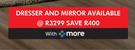 Astrid Dresser & Mirror