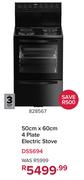 Defy 50cm x 60cm 4 Plate Electric Stove DSS694 828567
