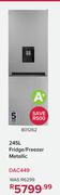 Defy 245Ltr Fridge/Freezer (Metallic) DAC449 801262