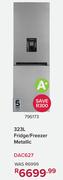 Defy 323Ltr Fridge/Freezer (Metallic) DAC627 796173