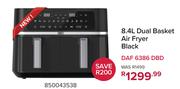 Defy 8.4Ltr Dual Basket Air Fryer (Black) DAF 6386 DBD 850043538
