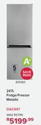 Defy 247Ltr Fridge/Freezer (Metallic) DAC447 810160