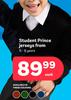 Student Prince Jerseys 5-6 Years (Priced From)-Each